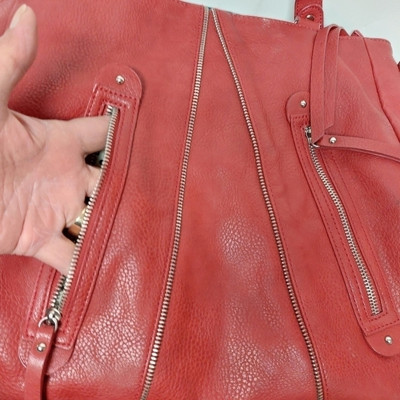 LP Blue Large Red Shoulder Bag - Picture 2 of 14